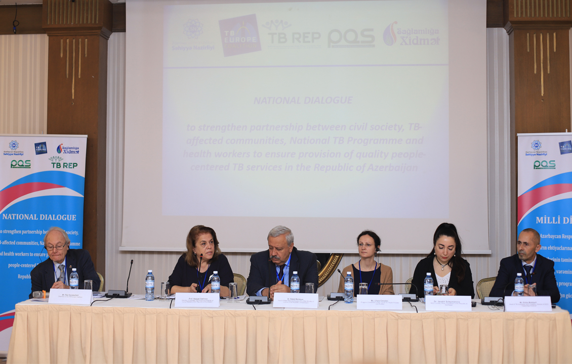 National Dialogue of Civil Society Organizations and Providers of TB Care in Azerbaijan