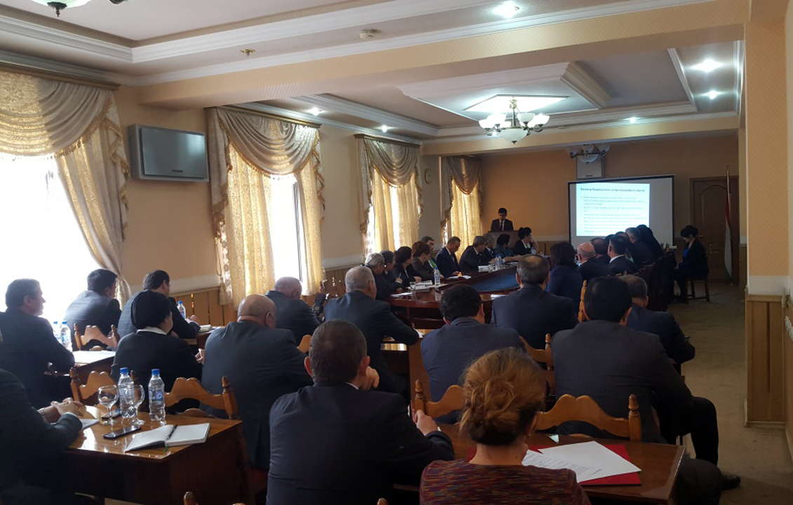 Parliamentary hearing on tuberculosis was held in Tajikistan