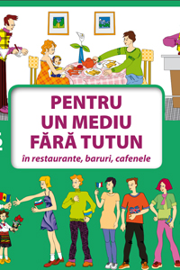 Publicaţia „Pentru un mediu fără tutun în restaurante, baruri, cafenele”