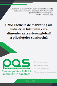 OMS: Tacticile de marketing ale industriei tutunului care alimentează creșterea globală a pliculețelor cu nicotină