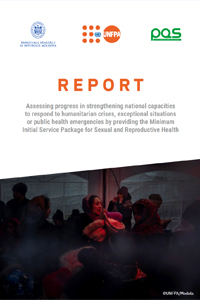MISP Readiness Assessment of Readiness to Provide the Minimum Initial Service Package (MISP) for Sexual and Reproductive Health in Emergencies