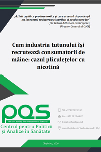 Cum industria tutunului își recrutează consumatorii de mâine: cazul pliculețelor cu nicotină