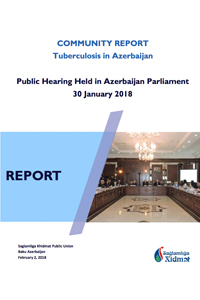 COMMUNITY REPORT Tuberculosis in Azerbaijan